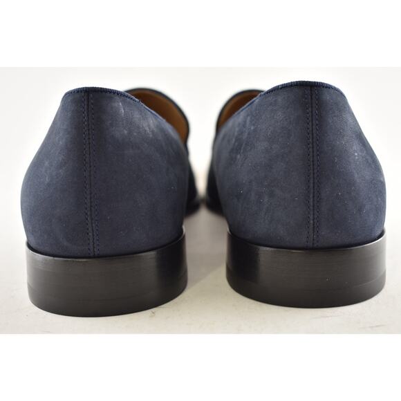Christian Louboutin Mens Danny Flex Flat Zaffiro Blue Calf Dress Loafer 46 13 main image 10